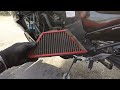 2011 Kawasaki Concours 14: Air Filter Removal