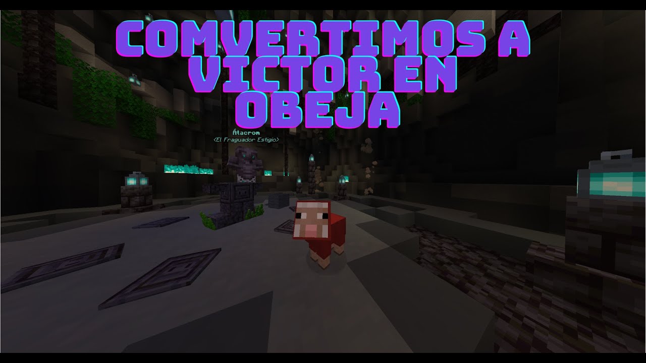 VICTOR SE COMBIERTE EN OBEJA XD EN FINAL PARADOX en Minecraft #10 - YouTube