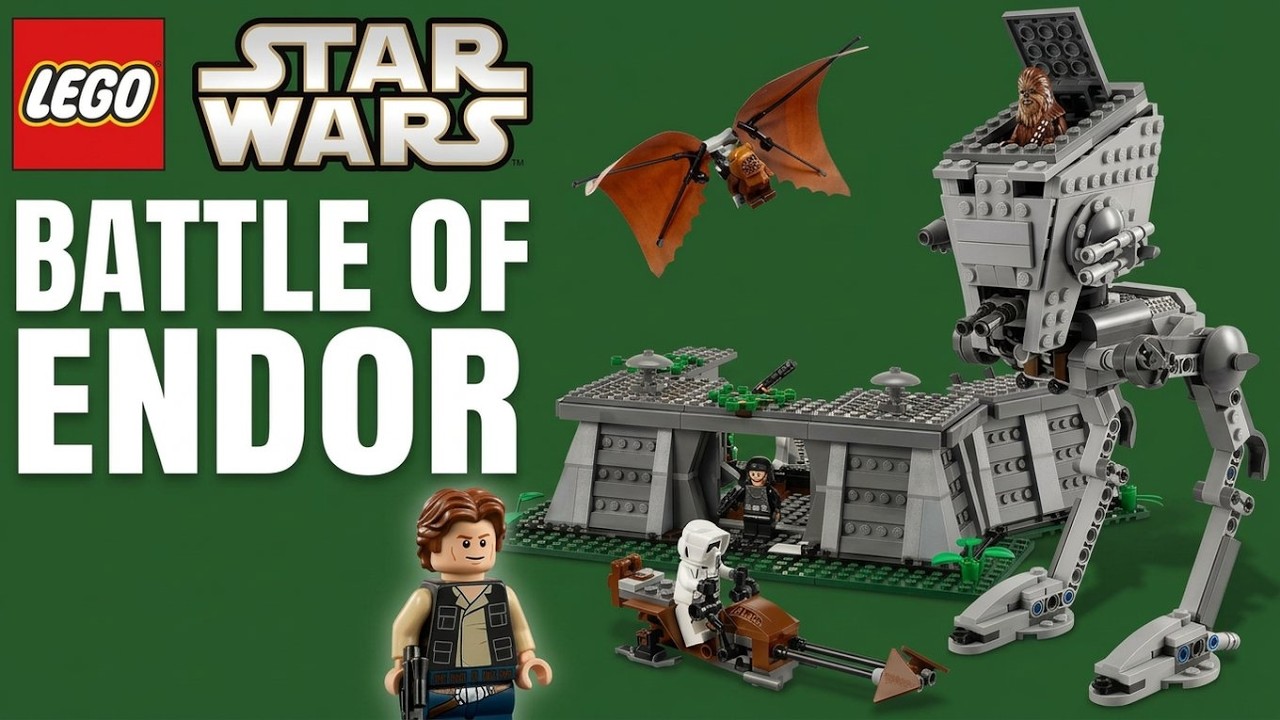LEGO Star Wars Battle of Endor 8038 | Classic Review - YouTube