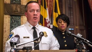 Woman Throws Water On Baltimore Mayor over New White Police Chief