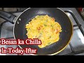 Besan ka chilla in today iftar  ramadan vlog  ashwa ahmad vlogs