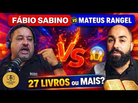 🔥 FÁBIO SABINO CLAIMS: THE BIBLE IS A HUMAN INVENTION!!! 📜😱 THE DEBATE WITH MATEUS RANGEL GOT HEA...