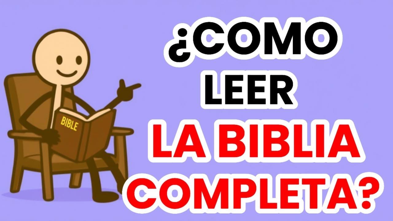 ¿Aún no SABES cómo Leer La BIBLIA? Aprende ahora fácil y rápido 