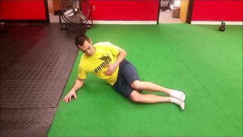 Right Sidelying Trunk Lift with Left Adductor | PRI based Exercise