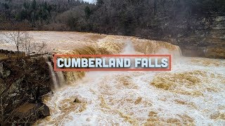 Cumberland Falls Flooding Drone Video