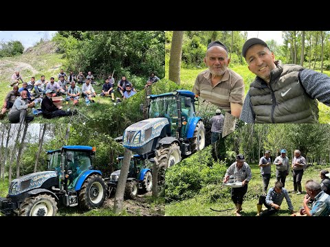 Bir köy klasiği köylü işi traktörün zor anları sohbet muhabbet 🚜🚜