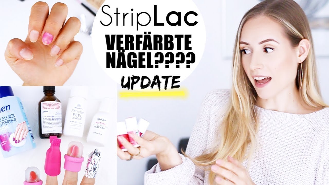 Uv Lack Entfernen Striplac Peel Or Soak Update Nails Lalalunia Youtube