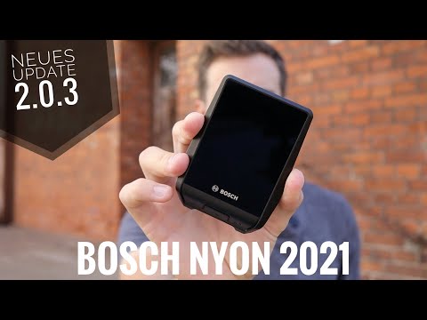 Alles zum 2021 Bosch Nyon E-Bike Display + Update auf 2.0.3.!