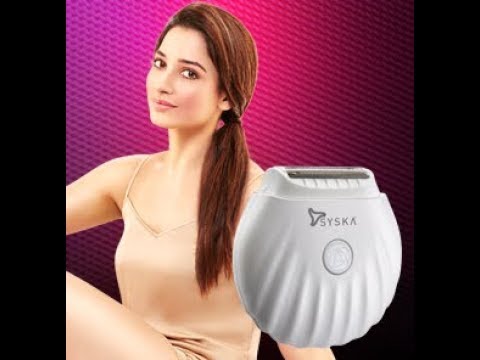 syska silk touch lady shaver