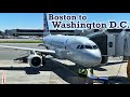 Full Flight: American Airlines A319 Boston to Washington D.C. (BOS-DCA)