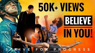 Believe in You! | Anirudh Ravichander | Motivational Video|Anthem of Jersey Bgm|Surya|Dulquer|Naani