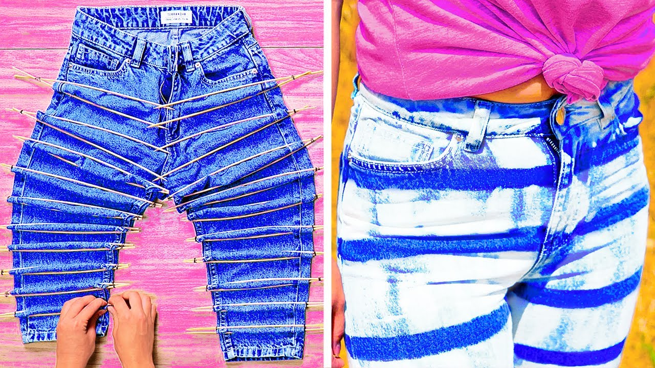 28 COOL IDEAS FOR CUSTOMIZING YOUR CLOTHES WITH BLEACH