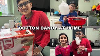 How to make cotton candy / candy floss at home