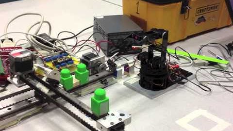 Assembly Line and Robotic Arm