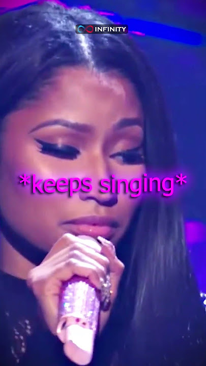 Backup Singer Took OVER Nicki Minaj's Show! 🤣🎶