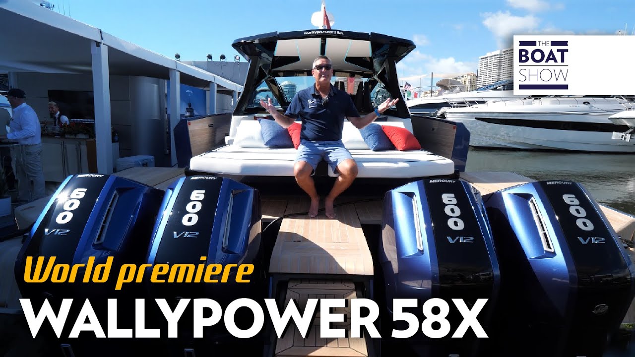 2023 wallypower 58x: World Premiere at Palm Beach Boat Show - The Boat Show
