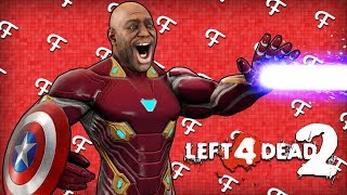 L4D2: Avengers Endgame Zombie Apocalypse, Coach Stark, Thanos Kid! (Left 4 Dead 2 - Comedy Gaming)
