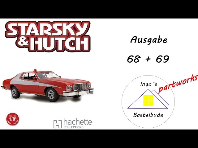 STARSKY & HUTCH N°100 & 101 CONSTRUIRE LA FORD GRAND TORINO ZEBRA