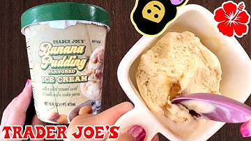 Banana Pudding Flavored Ice Cream - Trader Joe’s Product Review