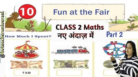 Fun at the Fair Class 2 Maths/ Class 2 Maths Chapter 10 New NCERT/CBSE syllabus part 2