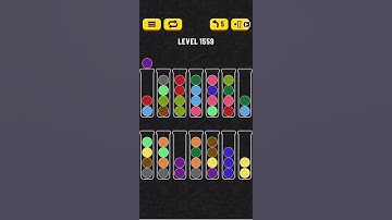 Ball Sort Puzzle - Level 1559