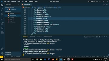 Git Branch: create, switch/checkout, list, delete, push