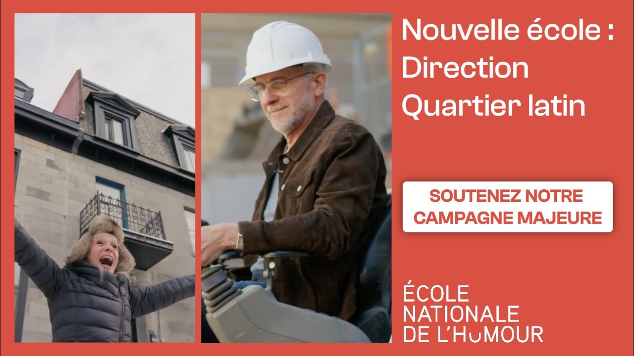 Direction la nouvelle école : grande campagne de financement de l'ÉNH