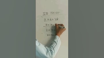 Simple math IQ Test I 99%Fail #youtubeshorts #viralvideo #viral #shorttrick #maths #shorts #short