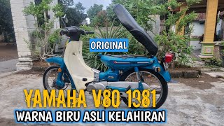 OLD MOTORCYCLE IS ARRIVED V80 THE BLUE OF SPECIAL LOVE ❗️WA 083111189985 📲