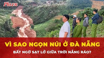 Điểm tuần: Vì sao ngọn núi ở Đà Nẵng bất ngờ sạt lở giữa trời nắng ráo?