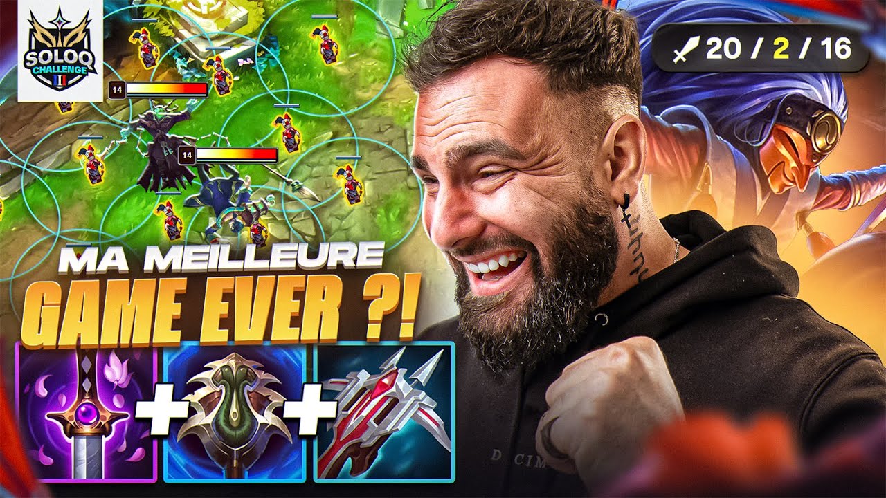 MA MEILLEURE PARTIE DE SHACO AD EVER - SOLOQ CHALLENGE