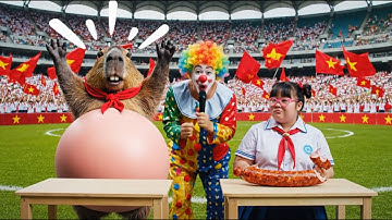 Capy Siêu Ngố | Những trò đùa chơi khăm của Thảo béo và các cuộc thi chơi xấu (Phần 1)