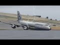 Boeing 747 Runway Overrun Due To Bad Weather |Xplane11