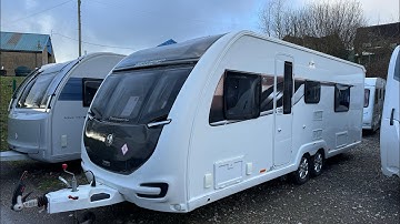 2018 Swift Conqueror 630 luxury family caravan
