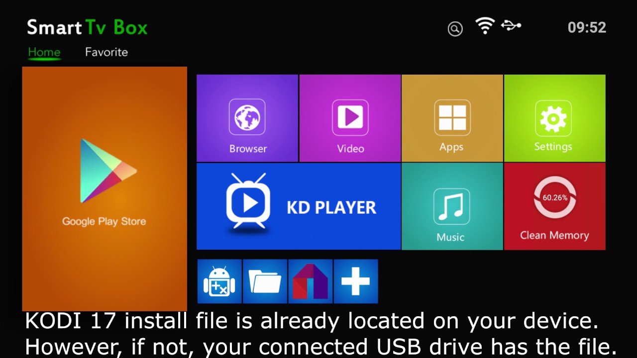 How to reinstall KODI 17 on your ConnectBox X96