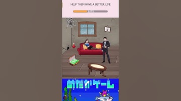 tricky twist puzzle スマホゲーム　攻略　ステージ4 Help them have a better life stage3 #ゲーム実況#games #shortsvideo