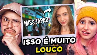 que história MALUCA! A polêmica da MISS Japão UCRANIANA | React Baka Gaijin