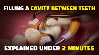 Filling a Cavity between Teeth: Class II Composite Resin Procedure to treat an interproximal cavity