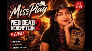 Red Dead Redemption 2 Live 🔴 | Full Gameplay Day 14 Story MODE | Missplay22 👻💜
