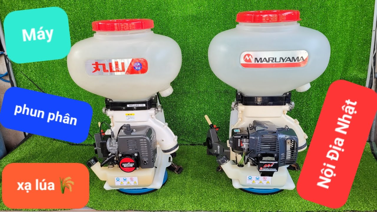 26/11🐍Máy phun phân xạ lúa🌾Maruyama 40cc 💖thùng 23 lít 😘 Hàng nhật bãi 😊🫰