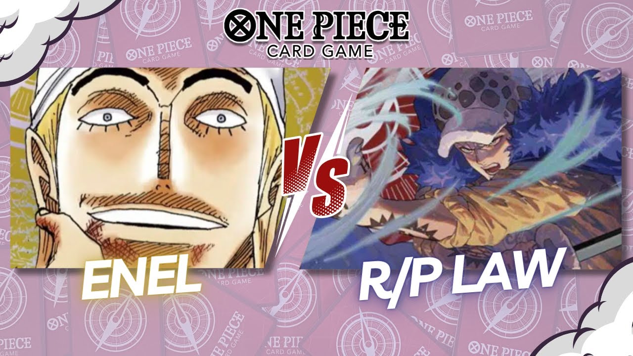 One Piece Card Game Standard Battle: Enel vs R/P Law [EB-01] - YouTube