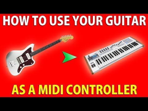 🎸 How to use your GUITAR as a MIDI CONTROLLER 🎹
