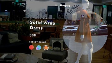 Magic Leap One Exploration Demo Pt. 5 - Helio Experiments - E-Retailing