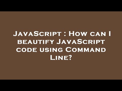 JavaScript : How