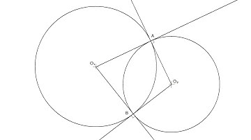 Orthogonal Circles - Graphical definition