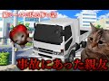【猫ミーム】×【怖い話】事故にあった親友 #猫マニ