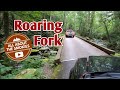 Scenic Drive Through Roaring Fork - Great Smoky Mountains