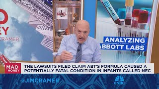 Jim Cramer takes a closer looks at the litigation facing Abbott and what it means for the company