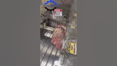 MÁY CẮT THỊT ĐÔNG LẠNH CÔNG NGHIỆP, MÁY CẮT BA CHỈ, MÁY CẮT CỐT LẾT