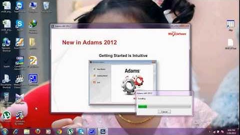 Adams 2012 installation